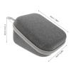 BCOATH Hard Carrying Bp Monitor Case Dustproof Protective Travel Storage Bag with Mesh Pocket and Accessory Slots Lightweight Compact Organizer Compatible with Omron view 2