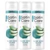 3x Satin Care Sensitive Aloe Vera Shaving Gel for Women 200ml Moisturising Formula for Sensitive Skin Smooth Razor Glide Helps Protect Against Irritation Suitable for Legs and Body view 1