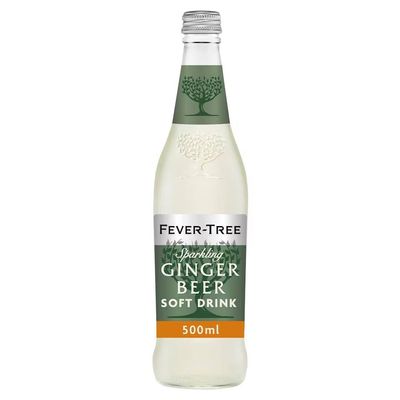 FAKHRI Light Ginger Beer 500ml Bottle | Premium Low-Calorie Sparkling Mixer | Zesty & Refreshing with Natural Ginger Kick
