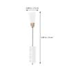 GALPADA 6pcs Narrow Cleaning Brush Set with Double-head Design, Nylon Fine Bristles for Sewing Machine and Household Crevices, for Window Slot and Detail Cleaning Tasks view 2