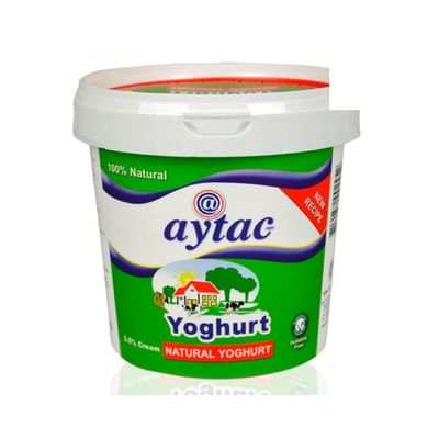 Aytac 1000 Gr 100% Yoghurt 3.5% Cream Clotted Cream Kaymak Sahne Dessert by Bakkalim UK
