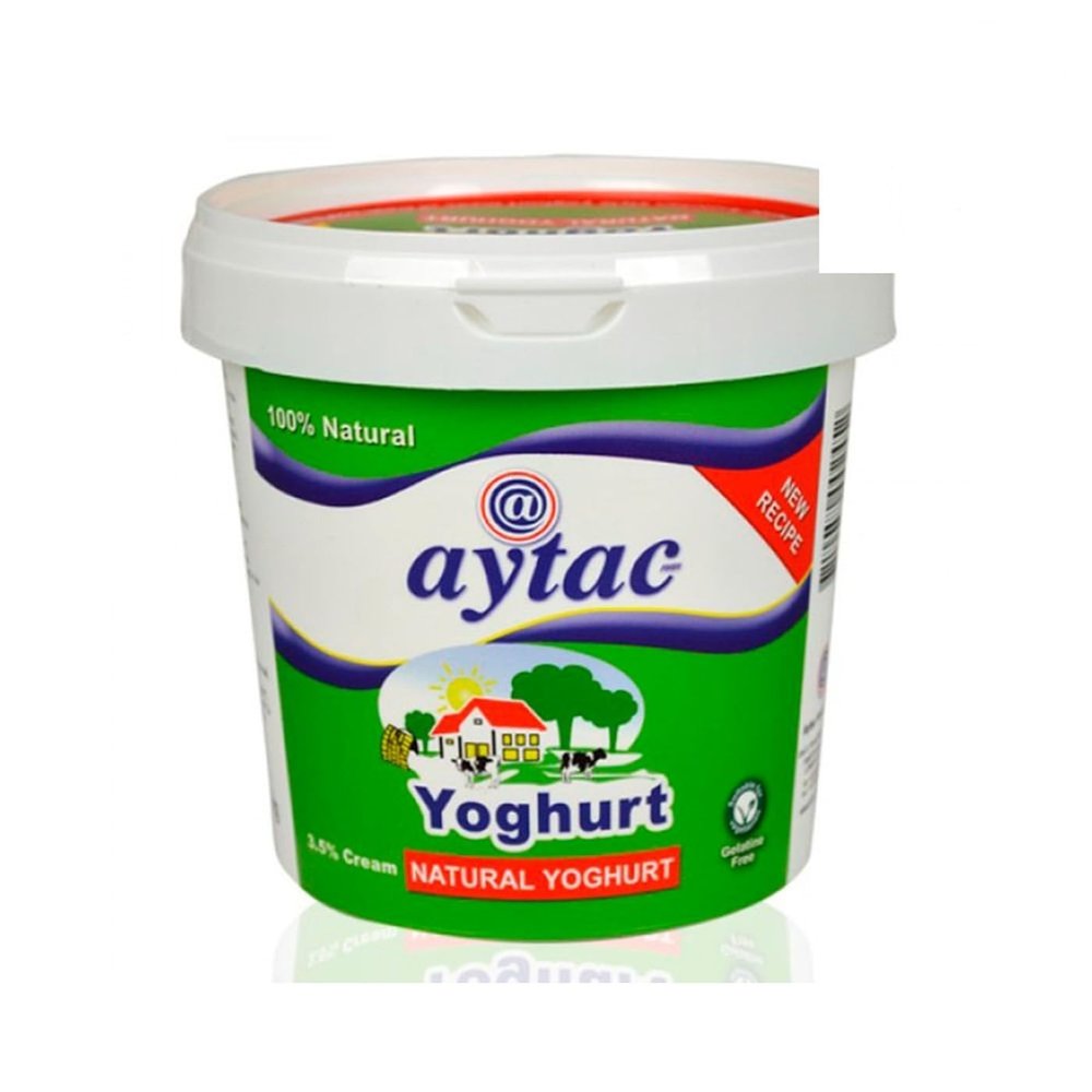 Aytac 1000 Gr 100% Yoghurt 3.5% Cream Clotted Cream Kaymak Sahne Dessert by Bakkalim UK