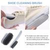 LIGHTAOTAO Portable Shoe Cleaning Brush with Sturdy Pp Material, Multi-purpose Scrub Brush for Shoes and Clothes Cleaning, Long-lasting Service Time Suitable for Home Laundry Use view 3