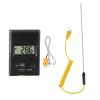K-Type Digital Thermometer with 30cm Stainless Steel Probe -50C to 1300C Range LCD Screen for Meat Kitchen Oven Freezer Monitoring High view 2
