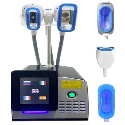 GTANND Face Lifting,Body Cryo Fat Freeze,Cryolipolysis Fat Lipolysis Instrument, Body Freeze Slimming Machine with 3 Handles,for Slimming Tummy, Arms, Thighs, Shanks, Lifting Hips