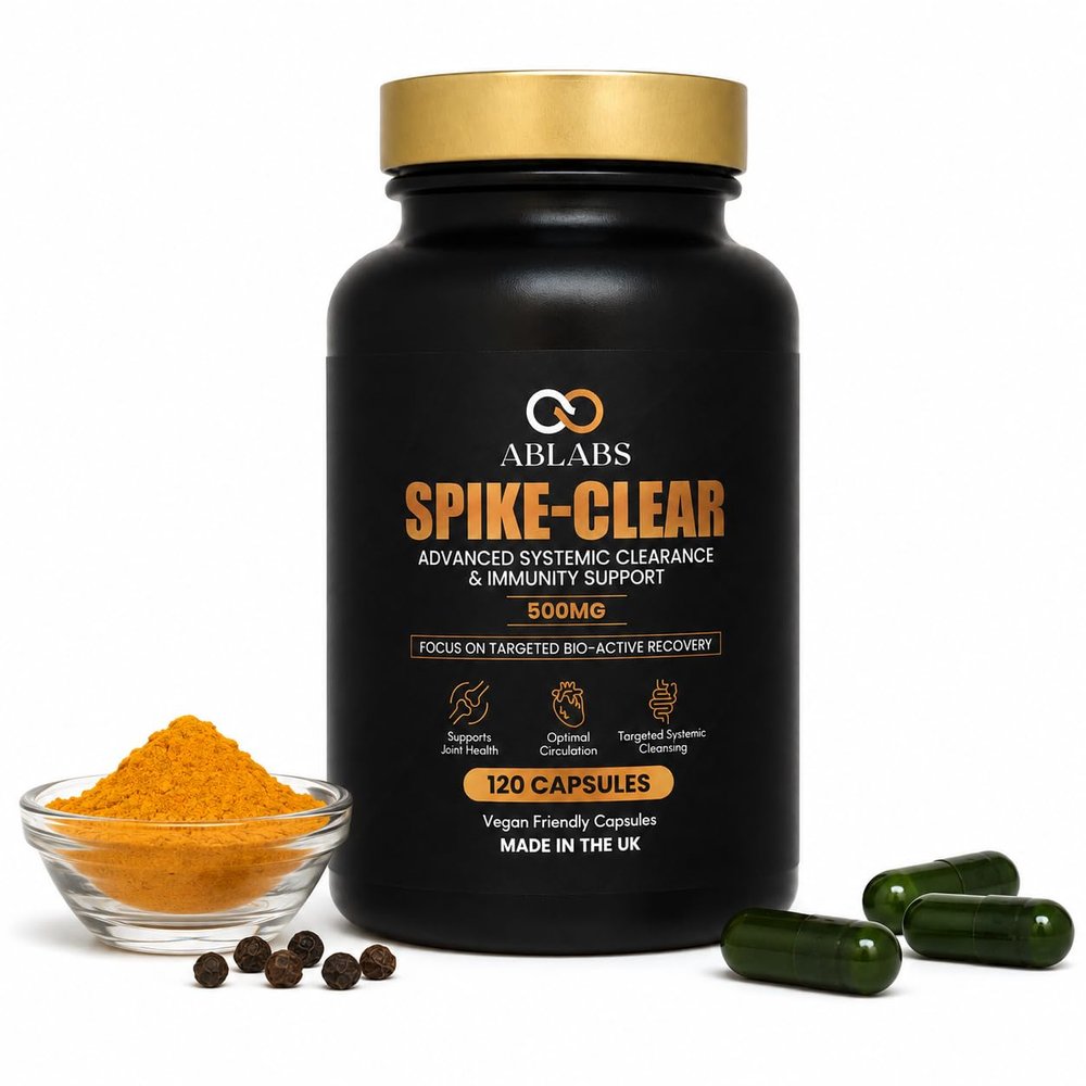 Ablabs Spike-Clear Premium Four-Ingredient Botanical Complex 120 Vegan Capsules