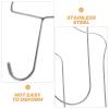DOITOOL 3pcs Stainless Steel Metal Sock Blockers for Adults Knitting and Crochet Sock Shaper with Adjustable Bar Spacing and Compact Upright Design for Drying in Studio Workbenches view 3
