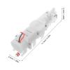 Homoyoyo Portable Oral Irrigator Pump Assembly with Five Cleaning Modes, White Plastic Water Flosser Mechanism Compatible for Handheld Cordless Devices, Easy Repair for Home and Travel Use view 2