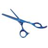 Stylebest Professional Beard Scissors for Hair Trimming with Blades and Ergonomic Handle for Stylists and Home Use Stainless Steel Blue (Thinning Scissor) view 2