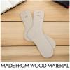 Zerodeko Sock Blockers Portable and Safeguarding Hands 8pcs Wooden Handfinished Quality Wood Material for Knitting and Crochet Accessories for Handmade Socks, for Home Use and Travel view 3