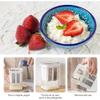 Teuypty Thick Greek Yogurt 1800ml Multi Yoghurt Maker Strainer with Lid for Thick Greek Yogurt, Soybean Milk, Kefir, Berries, Soup, Fruit Juice, Coffee view 3