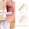 SILENRADAWN Toothbrushes and Oral Care Silicone Soft Bristles 4pcs with Suction Base Lightweight Prevents Injury and Swallowing Suitable for Newborn Mouth Cleaning view 3
