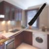 Long Handle Washing Machine Brush Nylon Bristles Deep Cleaning Flexible Pipe and Drain Scrubber 71cm Stainless Steel Wire Wooden Grip for Appliance(All-wool Style) view 4