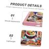 Artibetter 5 Sets Printed Josspaper Dessert Cake for Ancestor Tribute Offering, Paper Material with Elegant and Lifelike Style, Easy Transport, Enhances Ghost Festival Ceremonies and Ancestor view 3