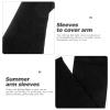 SHOWERORO Breathable UV Sun Protection Arm Sleeves for Men Women, Sweat Absorption Chinlon Material, Elastic Compression Sleeves for Running and Summer Sports view 3
