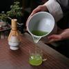 Aundhegrtt Ceramic Matcha Gift Box with Bowl, Mixing Spoon and Grinder Brush- Luxurious Tea Set, 1 Set view 2
