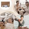Aundhegrtt Ceramic Matcha Gift Box with Bowl, Mixing Spoon and Grinder Brush- Luxurious Tea Set, 1 Set view 3