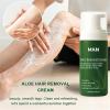 Botane Man Hair Removal Cream, Intimate Hair Removal Cream For Men With Natural Aloe Vera, Gentle, Fast-Acting, Non-sticky, For Face Body & Intimate Areas3 view 3