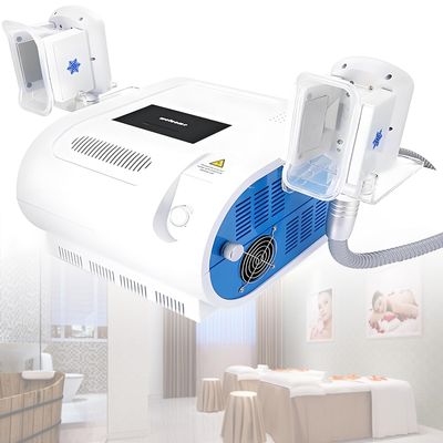 GTANND Freezing Slimming Beauty Equipment,Cryolipolysis fat freezing lipolysis,Cryolipolysis Freezing Slimming Machine, Anti-Cellulite Massager with 2 Handles