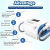 GTANND Freezing Slimming Beauty Equipment,Cryolipolysis fat freezing lipolysis,Cryolipolysis Freezing Slimming Machine, Anti-Cellulite Massager with 2 Handles view 4