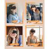 Aundhegrtt Heated Eye Mask Cordless Warm Eye Compress for Dry Eyes, Light Blocking Heat Eye Mask with and Washable Cover view 3