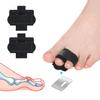 2Pcs Hammer Toe Straightener Splint Wraps(Black) view 1