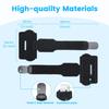 2Pcs Hammer Toe Straightener Splint Wraps(Black) view 4