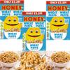 Honey Wheat Puffs Cereals 520g - Healthy Breakfast Cereals - High Fiber - Fortified With Vitamins and Iron (3 x Packs) view 1
