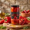 FAKHRI Roasted Red Peppers 480g | Roasted Red Pepper Strips | Ready to Eat | Perfect for Salads, Sandwiches & Pasta view 1