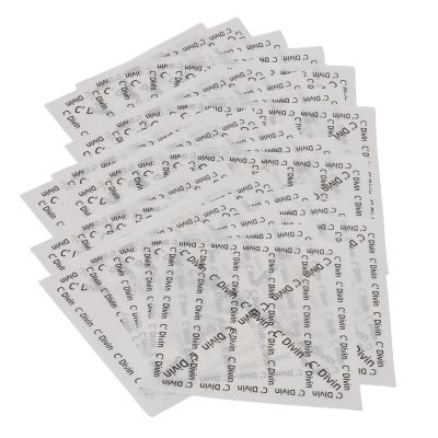 Elarvlo Non Stick Food Wrapping Paper 500 Sheets Grease Proof for BBQ and Home Gatherings (White Letters)