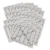 Elarvlo Non Stick Food Wrapping Paper 500 Sheets Grease Proof for BBQ and Home Gatherings (White Letters) view 4