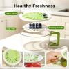 3 in-1 Fruit Washing & Storage Bowl with Strainer & Breathable Lid view 4