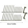 Dishwasher Replacement Part 512818 Metal Accessory for Bosch for samsung for lg - Heavy Duty Cutlery Basket Support to Improve Water Flow - Silvery Kitchen Gadget view 3