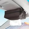 Car Tissue Holder for Car SUV Standard Tissue Vehicle Seats Large Suedes Box Cover Napkin Box Waterproof Napkin Holder view 4
