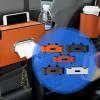 Excellent Leather Car Rear Seat Storage Bag with Multiple Pockets Accessory Planner view 2